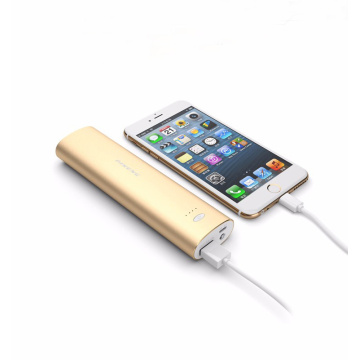 Customized Logo Metal Portable Powerbank Mobile Phone Battery Charger 10000mAh